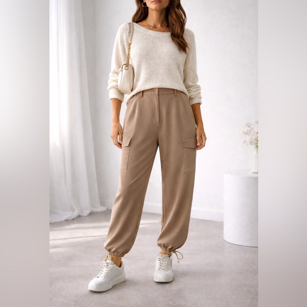 Adrienne Vittadini Cargo Joggers